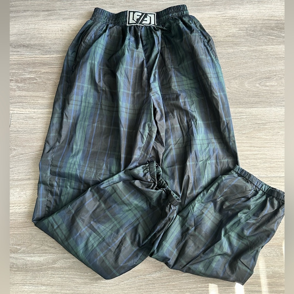 LF Plaid Track Pant